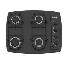 Cooktop a Gas 4 Bocas Venax Preto