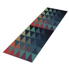 Tapete Passadeira de Cozinha Degradê Antiderrapante-60 x 250