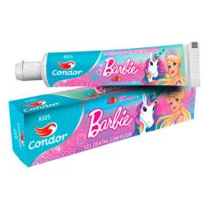 Condor, Creme Dental Infantil Kids, Barbie, Com Flúor, Sabor Tutti Frutti, 50G