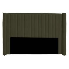 Cabeceira Casal Queen Size Estofada para Cama Box Alicia Veludo - Bem 