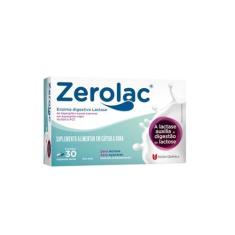 Zerolac Enzima Lactase 10.000 30 Caps Original Zero Açúcar - UNIAO QUI