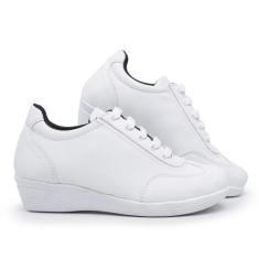 Sapato tênis Feminino Ortopédico Anabela Casual Confort - Skalvin, Bra