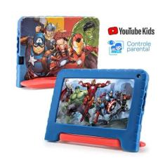 Tablet Infantil Avengers NB417  4 GB RAM / 64 GB  Multilaser  Controle