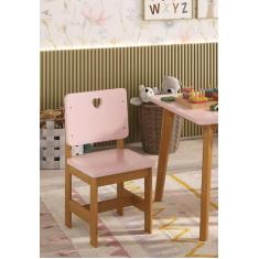 Cadeira Infantil Sofia Madeira Maciça e MDF - Empório Paraíso