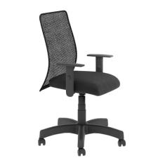 Cadeira Giratória de Escritório Macau Diretor Preta