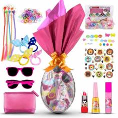 Kit Ovo De Páscoa Maquiagem Infantil Presente De Páscoa