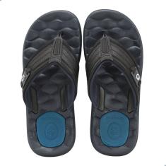 Chinelo de Dedo Cartago Egeu III Azul/Preto/Azul