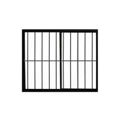 Janela de Correr 2 Folhas C/grade 1.00 x 1.20 - Hale