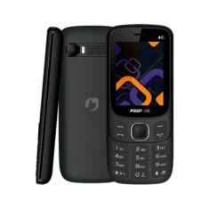 Celular Simples P/Idoso Feature Phone positivo P41 4G 2.4 Dual sim, Rádio fm - Preto