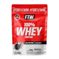 FTW 100% WHEY REFIL 900g - SABOR CHOCOLATE, Multicolorido.