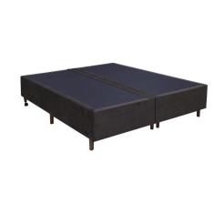 Base Box Unitária Love Story Black Confort 79x198x 27 Gazin Preto