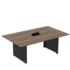 Mesa de Reunião 2000x1400 Mrcpb2014pp Walnut/Preto