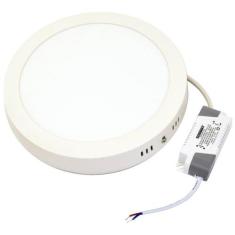 Plafon Painel Led Redondo Sobrepor 12W 6500K Bivolt Taschibra