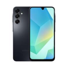 Samsung Celular Galaxy A16, 256GB + 8GB RAM, Câmera de até 50MP, Tela 6.7", NFC, IP54, Bateria 5000 mAh (Preto)