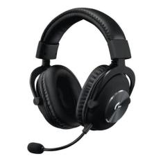 Headset Sem Fio Gamer Logitech G Pro - Preto (981-000811), preto
