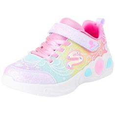Skechers Tênis infantil unissex Princess Wishes, Multi, 16