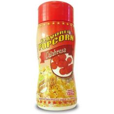 Tempero Pipoca Sabor Calabresa - Sem Glúten - Flavored Popcorn