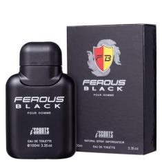 Perfume I-scents Ferous Black Masculino - Eau de Toilette 100ml, 100ml