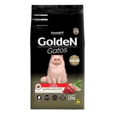 Ração Golden Gatos Adultos sabor Carne e Arroz 1 Kg, 3024-020