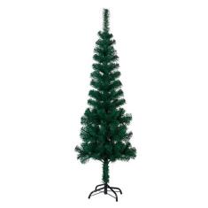Arvore De Natal Slim Fina 150Cm Pinheiro Verde 200 Galhos - Klizz