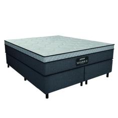 Cama Box Casal Queen Colchão Gazin Maximus Molas Ensacadas 158x198x62c
