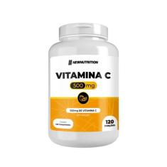 Vitamina C 500mg - 120 Comprimidos NewNutrition, Natural, 120 Cápsulas