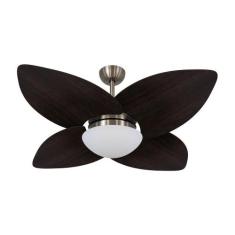 Ventilador de Teto Dormamu Bronze 4 Pás Tabaco 127V, 110V