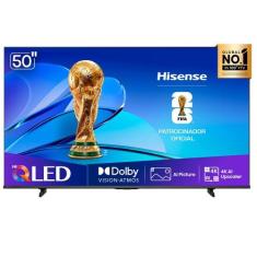 Smart TV Hisense HI-QLED 4K 50" polegadas com Processador AI, Dolby Vi