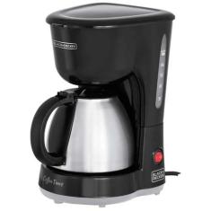 Cafeteira Black e Decker 18 Cafés Jarra Inox 127V - CM15