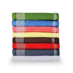 Toalha De Banho Gigante 75 X 145 cm Bordada Casa Linda, Cinza