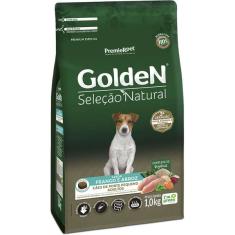 Ração Seca PremieR Pet Golden Seleção Natural para Cães Adultos Mini Bits - 1 Kg