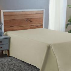 Lençol de Cama Casal Sem Elástico PREMIUM Percal 300 Fios 100% Algodão