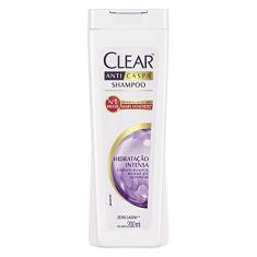 Clear Women Anticaspa Shampoo Hidratação Intensa, 200 ml