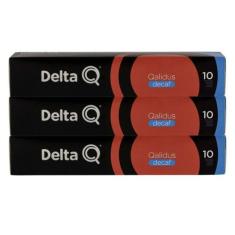 30 Cápsulas Delta Q Café Intensidade 10 Qalidus Descafeinado