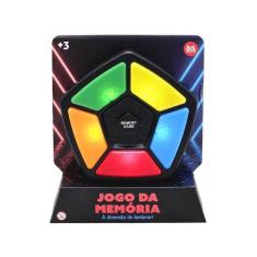 Jogo Da Memória Eletrônico Gênio Decoreba Cores Luzes E Som - TudoFest