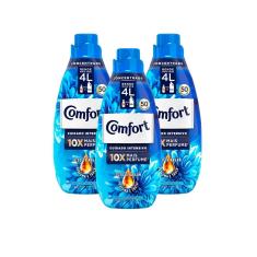 Kit 3 Amaciante Concentrado Comfort Intense Cuidado Essencial 1L