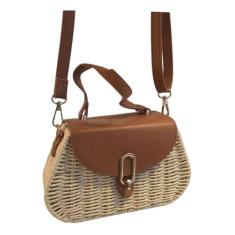 Bolsa Palha Sintética Feminina Estilosa Moderna Passeio Verã - Alwy, B