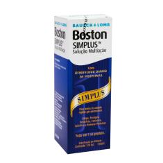 Boston Simplus Solução para Limpeza de Lentes 120ml Bausch + Lomb 120ml Solução Oftálmica