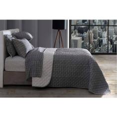 Jogo de Cama Solteiro Duplo 140 Fios Oliver Realce Premium