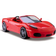 Carrinho Miniatura Ferrari Fast Car - Silmar Brinquedos, Vermelho