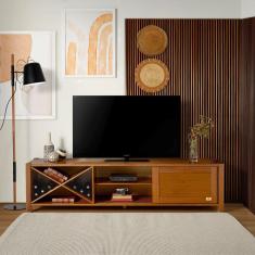 Rack Madeira Maciça Primavera Madeiramadeira Marrom