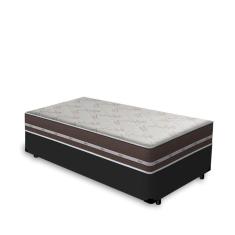 Cama Box Solteiro King + Colchão de molas - Anjos - Classic Superlastic 96cm