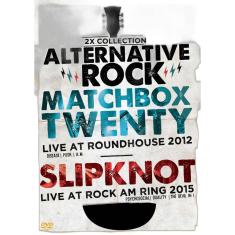 DVD 2X Alternative Rock Vol.01 Slipknot e Matchbox Twenty