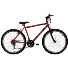 Bicicleta Aro 26 Athor Legacy Passeio 18v Adulto, Vermelho