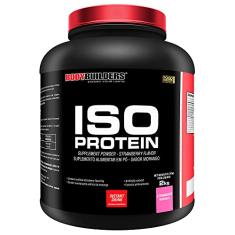 Whey Protein - ISO PROTEIN 2kg - BODYBUILDERS Sabor Morango