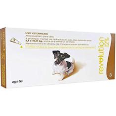 Revolution.12% Marrom Cx., 0,50ml Caes Zoetis para Cães
