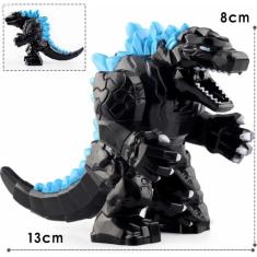 Boneco Blocos De Montar Super Godzilla Grande