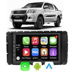 Kit Multimidia Android Hilux 2012-2015 7 Pol Carplay Youtube - E-Carpl