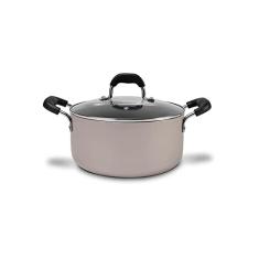 Panela com tampa Saffron, 20 X 9,5 Cm, 2,7L, Brinox, Champanhe