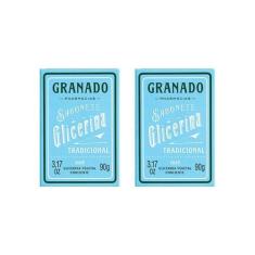 Sabonete Granado 90G Glicerina Tradicional-Kit C/2Un